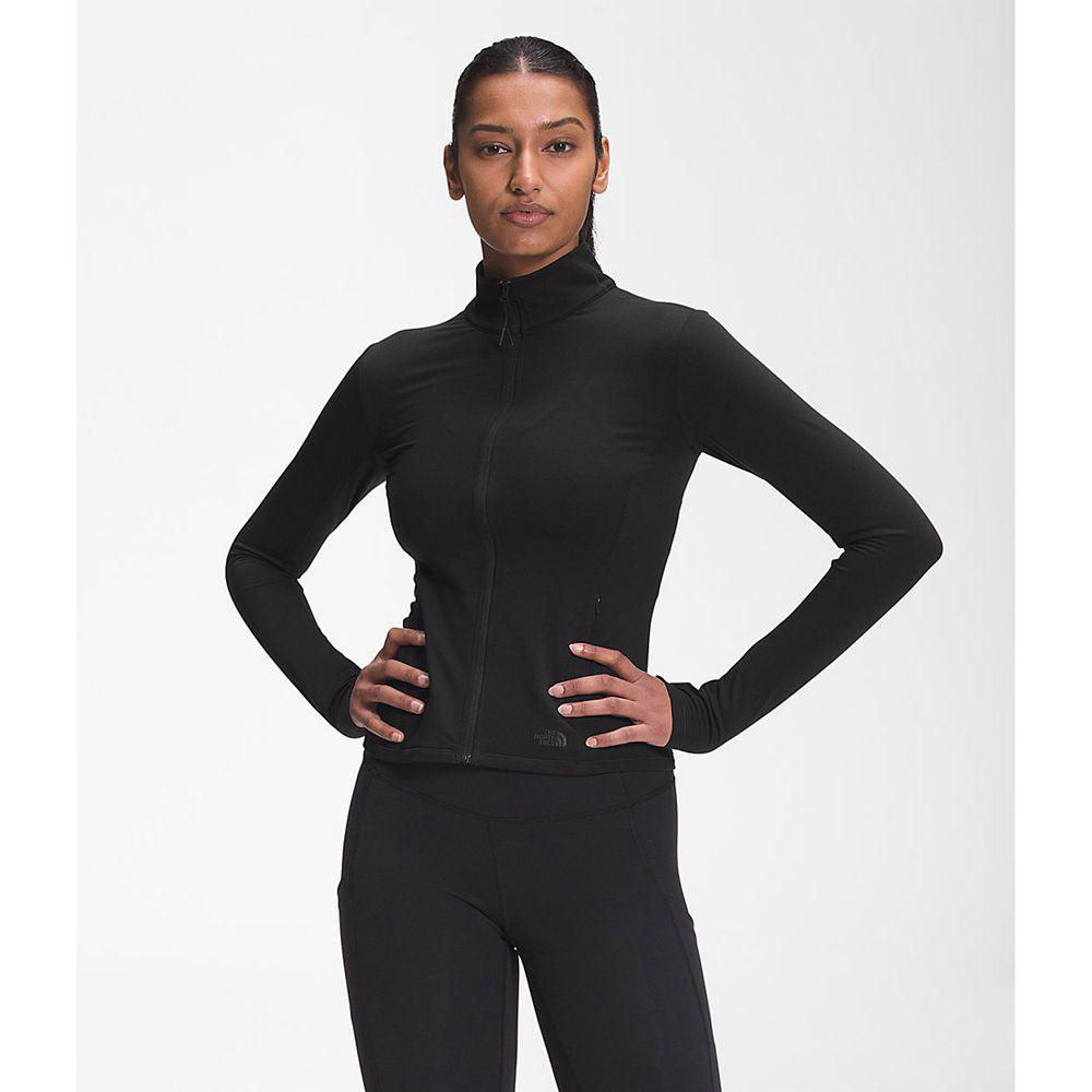 The North Face Ea Early Light Full Zip Γυναικεια Μπουφάν Fleece - Μαυρα (FHIV96254)